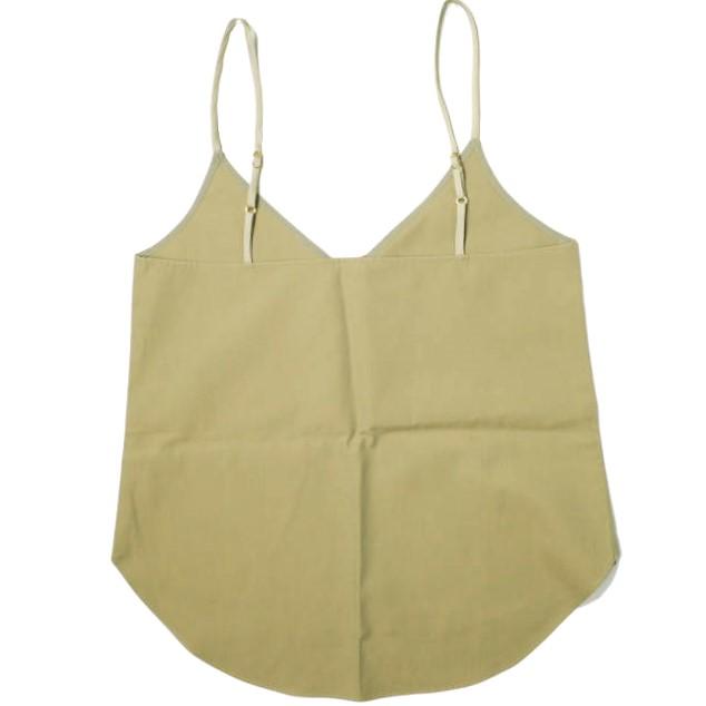 新品 ELIN エリン 日本製 T/C TWILL CAMISOLE ツイルキャミソール 11602-42-1115 36 KHAKI ノースリーブ タンクトップ トップス g12582 |  | 01