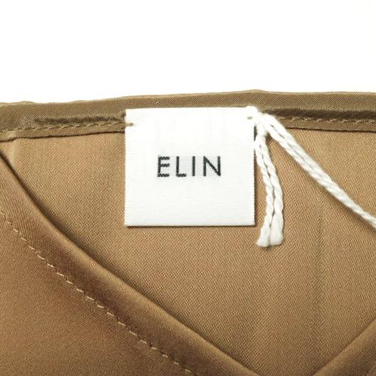 新品 ELIN エリン 日本製 double satin camisole ダブルサテンキャミソール 11701-42-1112 38 TAN ノースリーブ タンクトップ g12586 |  | 03