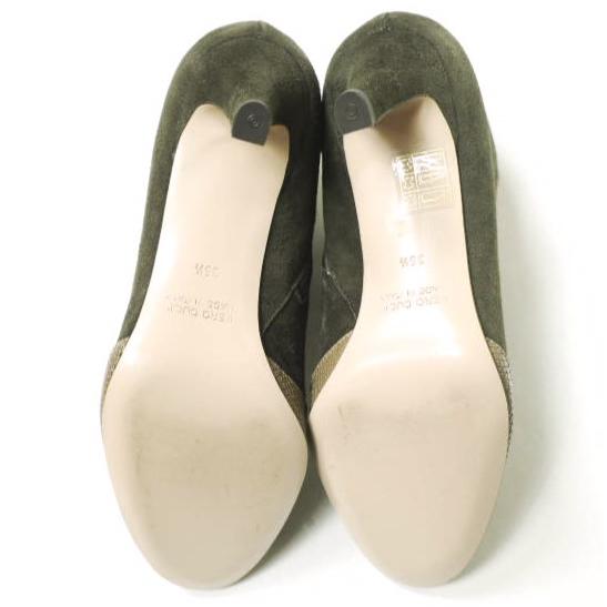 新品 FABIO RUSCONI ファビオルスコーニ GAZZE コンビネーション サイドジップヒールブーツ 35 1/2(22.5-23cm) BROWN 定価42,900円 g12589 |  | 08