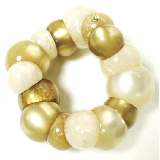 新品 Florian フローリアン ランダムストーンブレスレット BK01M ゴールド 定価34,100円 アクセサリー g12591 |  | 01