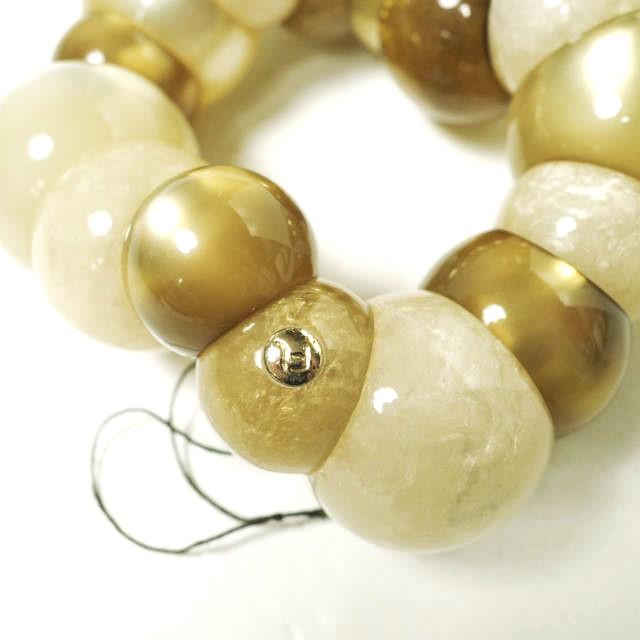 新品 Florian フローリアン ランダムストーンブレスレット BK01M ゴールド 定価34,100円 アクセサリー g12591 |  | 02