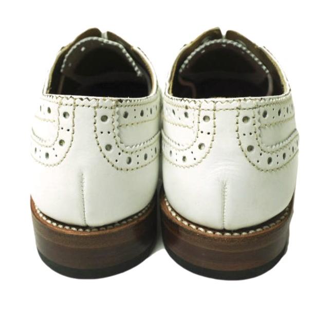 新品 GRENSON グレンソン ROSE ウイングチップフルブローグシューズ 210028 UK3.5D(22.5cm) WHITE 定価49,500円 革靴 シューズ g12606 |  | 03