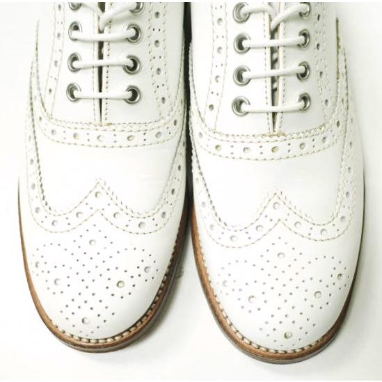 新品 GRENSON グレンソン ROSE ウイングチップフルブローグシューズ 210028 UK3.5D(22.5cm) WHITE 定価49,500円 革靴 シューズ g12606 |  | 05