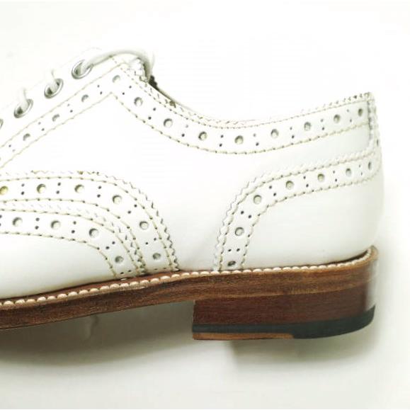 新品 GRENSON グレンソン ROSE ウイングチップフルブローグシューズ 210028 UK3.5D(22.5cm) WHITE 定価49,500円 革靴 シューズ g12606 |  | 08