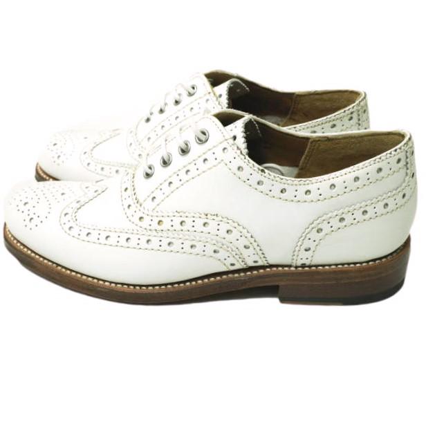 SAXONE サクソン ウィングチップ フルブローグ レザーソール 未使用 新品 GRENSON グレンソン ROSE ウイングチップフルブローグシューズ