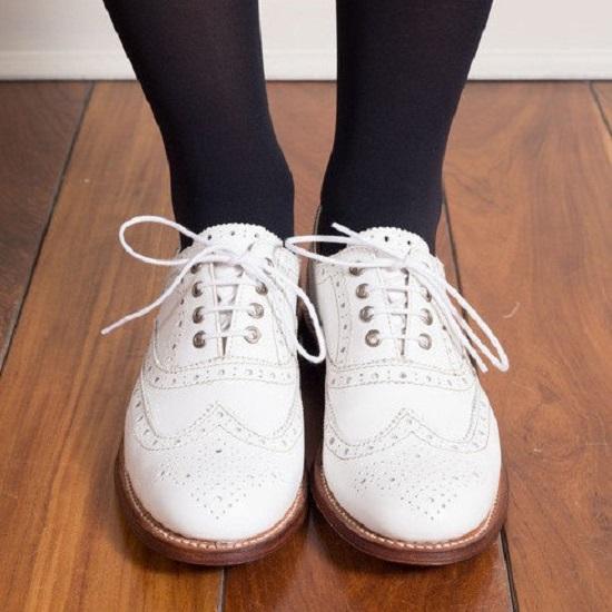 新品 GRENSON グレンソン ROSE ウイングチップフルブローグシューズ 210028 UK4D(23cm) WHITE 定価49,500円 革靴 シューズ g12607 |  | 04