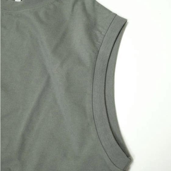 新品 HYKE ハイク 22SS 日本製 SLEEVELESS TEE/BIG FIT スリーブレスビッグTシャツ 221-12292 1 GRAY ノースリーブ オーバーサイズ g12609 |  | 05