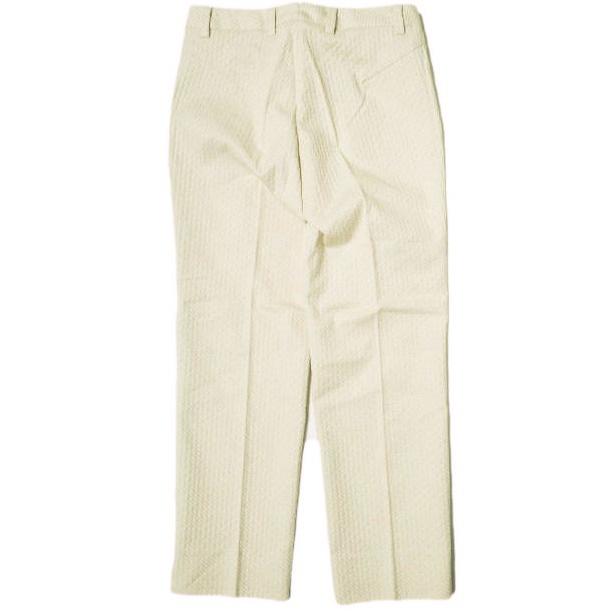 新品 INCOTEX インコテックス 日本製 HIGH COMFORT コットンストレッチ ワッフルチェックサブリナパンツ J77005 36 Beige 定価30,800円 |  | 01