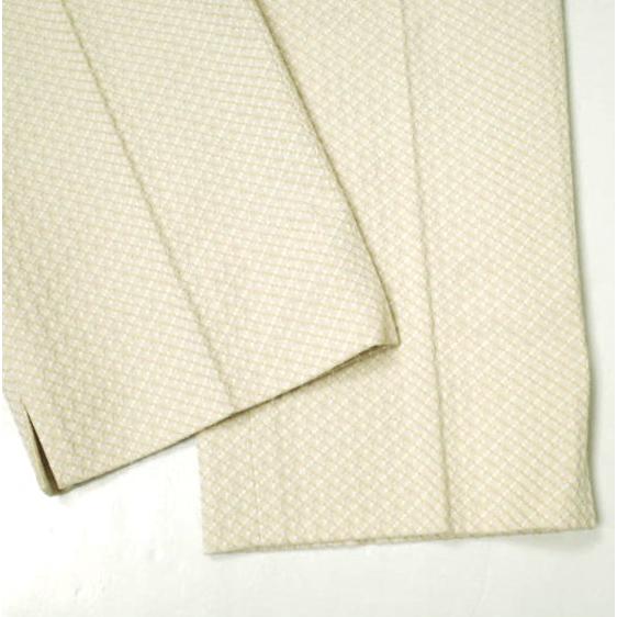 新品 INCOTEX インコテックス 日本製 HIGH COMFORT コットンストレッチ ワッフルチェックサブリナパンツ J77005 36 Beige 定価30,800円 |  | 07