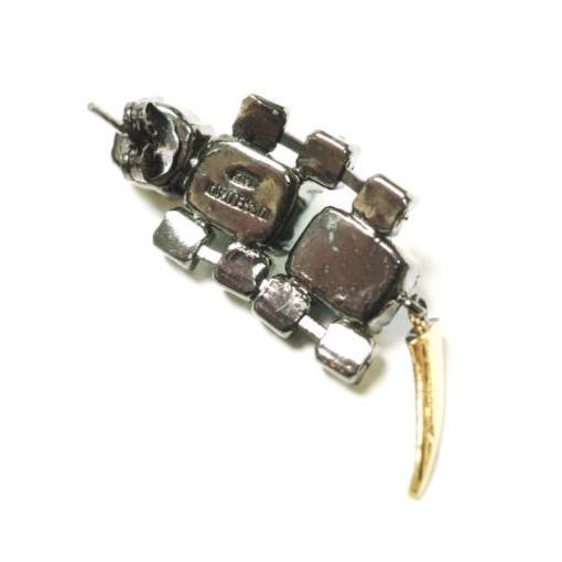 新品 IOSSELLIANI イオッセリアーニ カラーストーン ピアス 両耳用 0953 BLACK 定価29,700円 アクセサリー g12615 |  | 03