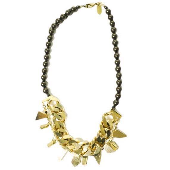 新品 IOSSELLIANI イオッセリアーニ 2連ネックレス C011E GOLD 定価50,600円 アクセサリー g12617 |  | 01