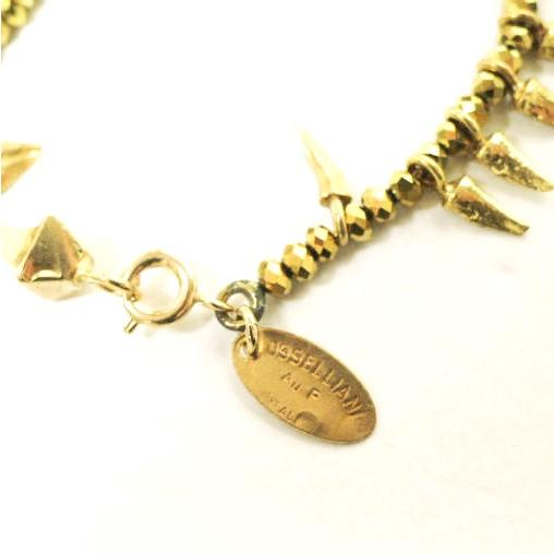 新品 IOSSELLIANI イオッセリアーニ ブレスレット B922G GOLD 定価25,300円 アクセサリー g12619 |  | 04