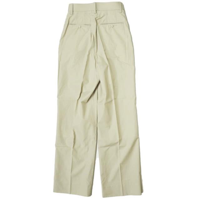 新品 JANE SMITH ジェーンスミス 20SS 日本製 SIDELINE THREE TUCK PANTS サイドライン3タックパンツ 20SPT-#216L 34 BEIGE g12621 |  | 01