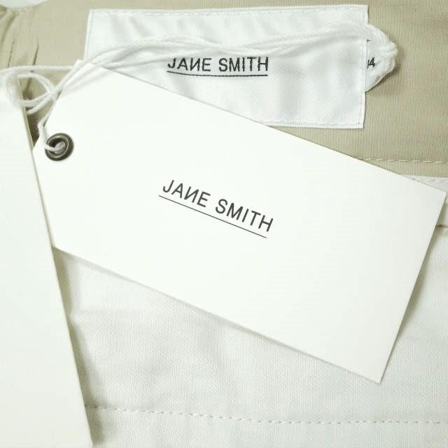 新品 JANE SMITH ジェーンスミス 20SS 日本製 SIDELINE THREE TUCK PANTS サイドライン3タックパンツ 20SPT-#216L 34 BEIGE g12621 |  | 03