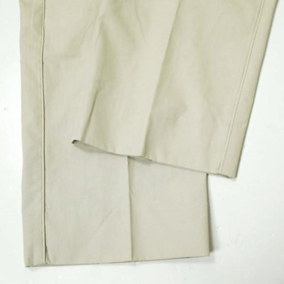新品 JANE SMITH ジェーンスミス 20SS 日本製 SIDELINE THREE TUCK PANTS サイドライン3タックパンツ 20SPT-#216L 34 BEIGE g12621 |  | 06