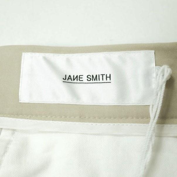 新品 JANE SMITH ジェーンスミス 20SS 日本製 SIDELINE THREE TUCK PANTS サイドライン3タックパンツ 20SPT-#216L 34 BEIGE g12621 |  | 08