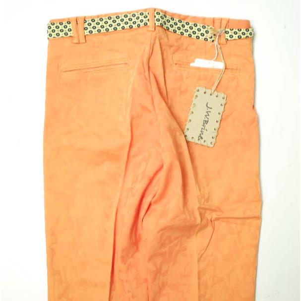 新品 J.W.BRINE ジェイダブリューブライン NEW JUNE PANTS ベルト付き カモフラージュトラウザーズパンツ 14458 26 ORANGE 定価26,400円 |  | 05