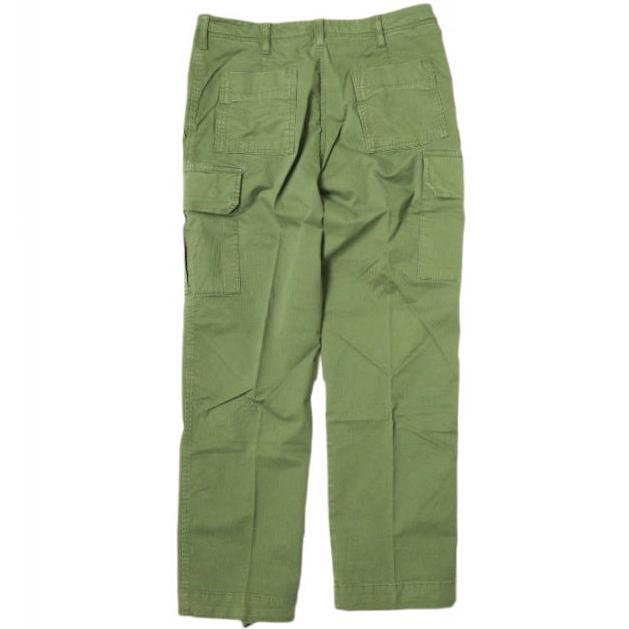 新品 J.W.BRINE ジェイダブリューブライン イタリア製 VALE コットンヘリンボーンカーゴパンツ 14582 29 OLIVE 定価29,700円 g12642 |  | 01