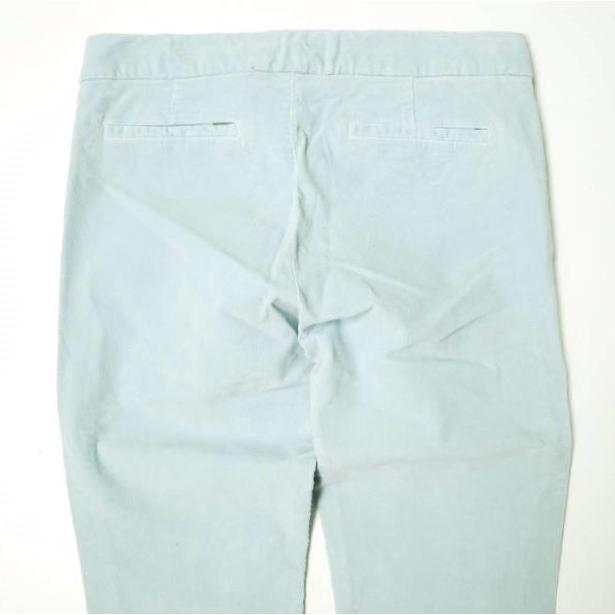 新品 J.W.BRINE ジェイダブリューブライン BEATRIX ストレッチコーデュロイリブパンツ 14560 27 azzurro ライトブルー 定価31,900円 |  | 06