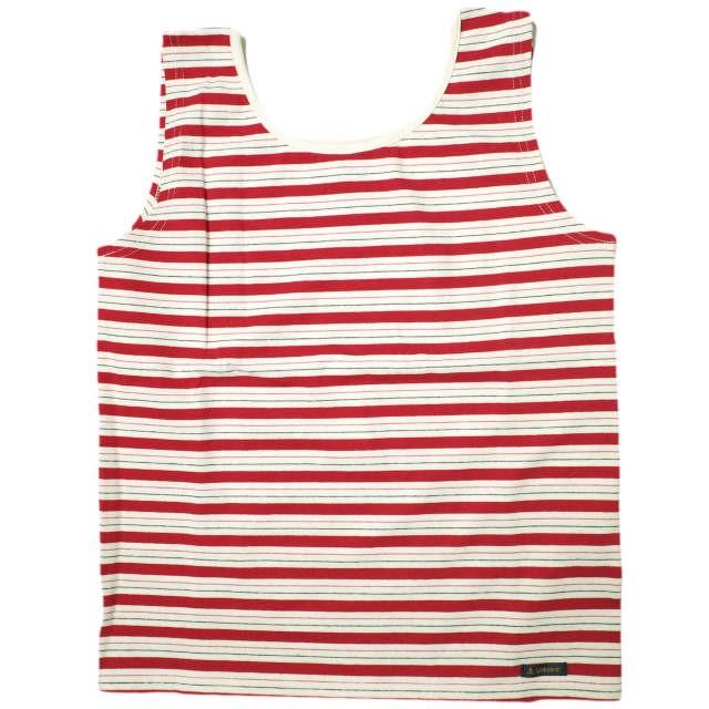 新品 Le Minor ルミノア フランス製 DEBARDEUR ボーダータンクトップ LM20G966MUL 1 RED Tシャツ トップス g12665 | 