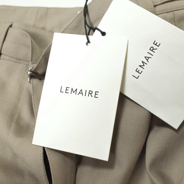新品 LEMAIRE ルメール 21AW 3PLEATS PANTS トロピカルポリウール 3プリーツパンツ W213 PA418 LF597 36 CAPPUCCINO スラックス g12667 |  | 02