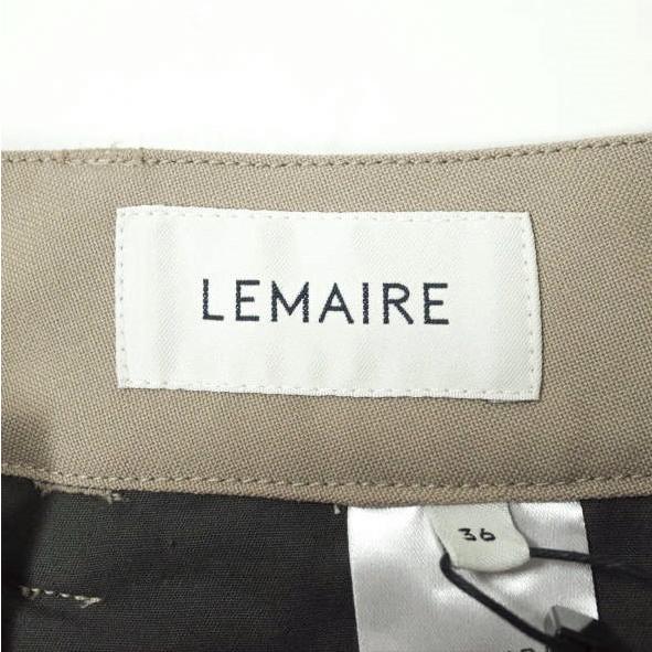 新品 LEMAIRE ルメール 21AW 3PLEATS PANTS トロピカルポリウール 3プリーツパンツ W213 PA418 LF597 36 CAPPUCCINO スラックス g12667 |  | 07
