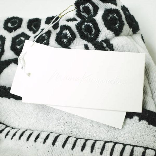 新品 Mame Kurogouchi マメクロゴウチ ジャガード パイルショーツ MM17SS-PT082 1 BLACK/WHITE イージー ショートパンツ g12673 |  | 03