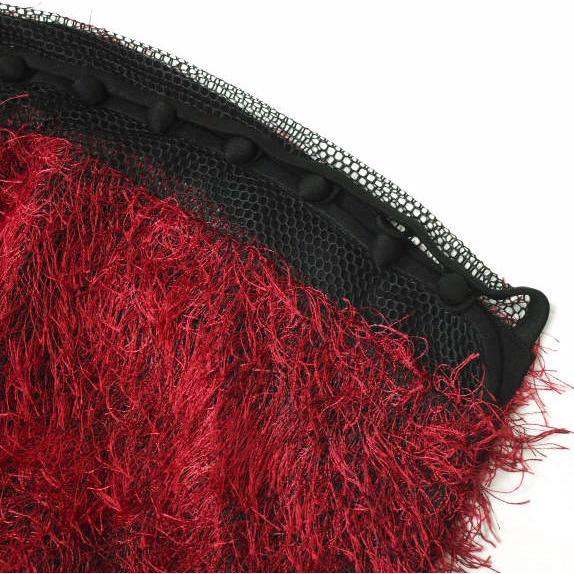 新品 Mame Kurogouchi マメクロゴウチ 日本製 メッシュフリンジブラウス MM18AW-SH019 2 RED/BLACK トップス g12674 |  | 05