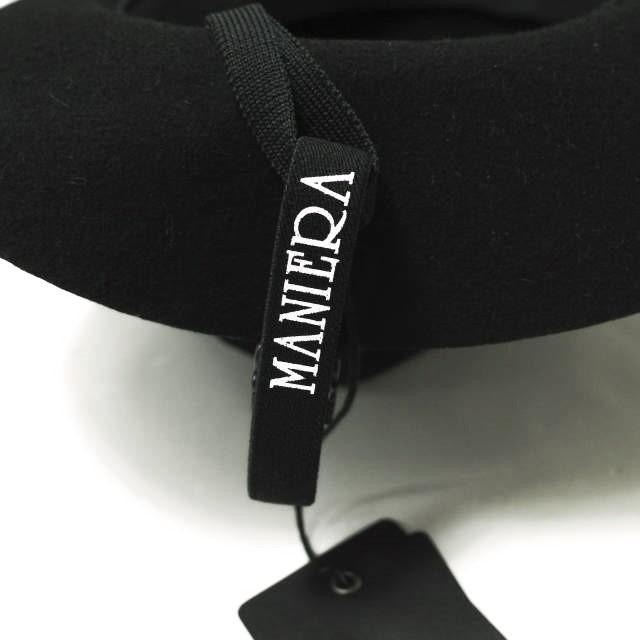 新品 maniera マニエラ 日本製 FOLDABLE FELT SOFT HAT フォールダブル フェルトハット MEA-311 S BLACK DeoRex 中折れ 帽子 g12676 |  | 07