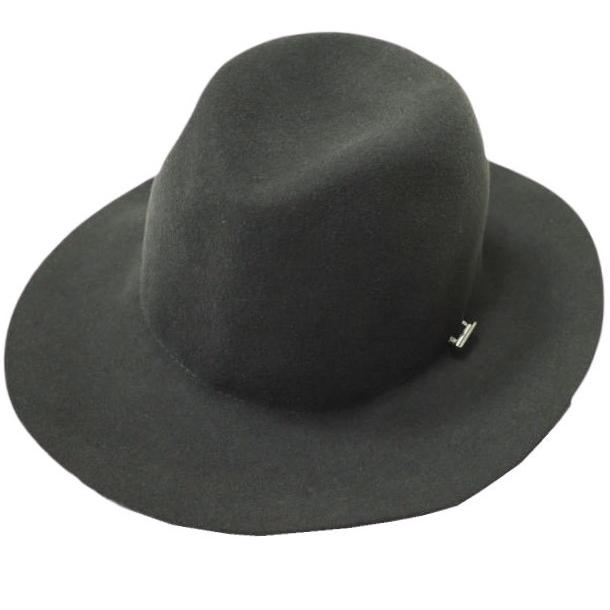 新品 maniera マニエラ 日本製 FOLDABLE FELT SOFT HAT フォールダブル フェルトハット MEA-311 S CHARCOAL GRAY DeoRex 中折れ 帽子 | 