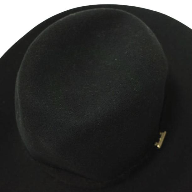 新品 maniera マニエラ Shaggy Ribbon Hat ウールフェルト ロングブリム シャギーリボンハット MEL-16301 S BLACK DeoRex 中折れ g12679 |  | 04