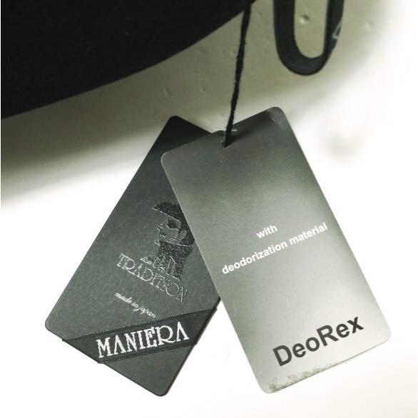 新品 maniera マニエラ Shaggy Ribbon Hat ウールフェルト ロングブリム シャギーリボンハット MEL-16301 S BLACK DeoRex 中折れ g12680 |  | 02