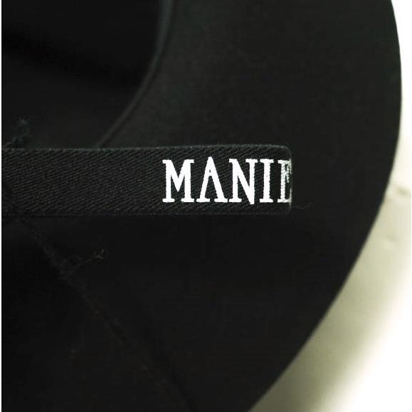新品 maniera マニエラ Shaggy Ribbon Hat ウールフェルト ロングブリム シャギーリボンハット MEL-16301 S BLACK DeoRex 中折れ g12680 |  | 07