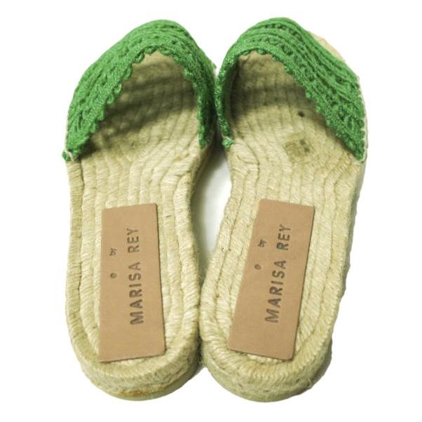 新品 MARISA REY マリサレイ スペイン製 LLAFRANC エスパドリーユフラットサンダル 35(22cm) Green シューズ g12687 |  | 03