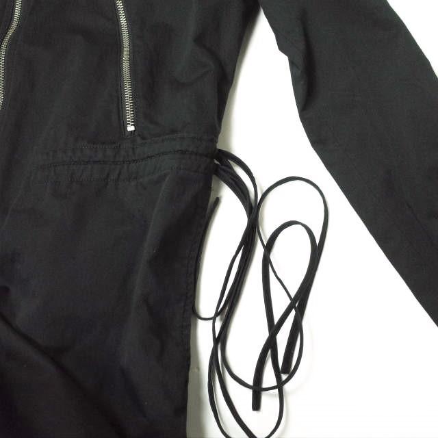 新品 MM6 メゾンマルジェラ 21AW Tuta Salopette Jumpsuit ハの字ジャンプスーツ S52FP0063 S53976 36 BLACK オールインワン ツナギ g12691 |  | 06