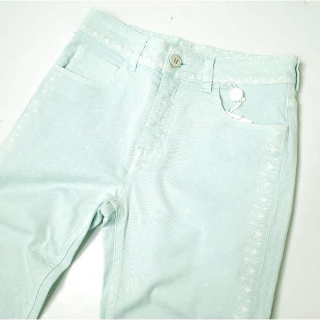 新品 MM6 メゾンマルジェラ イタリア製 クロスプリント 5Pスキニーパンツ S32LA0086 S43460 40 Light Blue Maison Margiela g12692 |  | 04