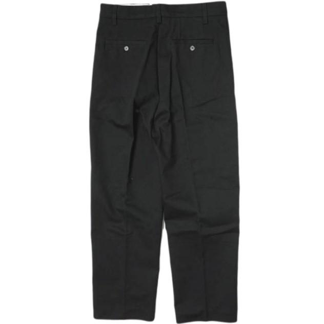 新品 N°21 ヌメロヴェントゥーノ 21SS イタリア製 コットンギャバジン サルエルパンツ 21SW-B011-0014 36 BLACK 定価63,800円 スラックス |  | 01