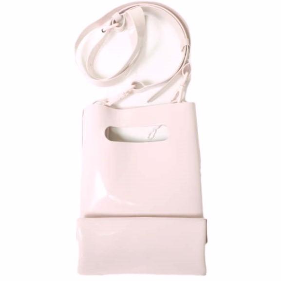 新品 nana-nana ナナナナ A5 PVC ポリ塩化ビニールミニショルダーバッグ NA-032 PINK 2WAY カバン g12703 |  | 01