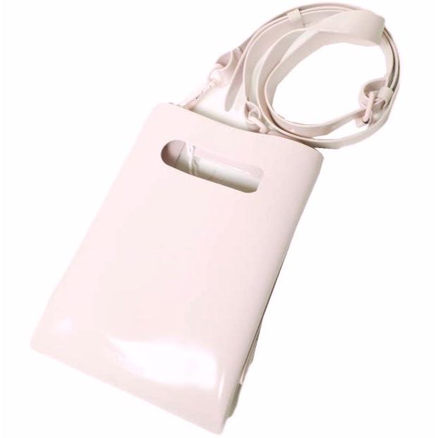 新品 nana-nana ナナナナ A5 PVC ポリ塩化ビニールミニショルダーバッグ NA-032 PINK 2WAY カバン g12703 |  | 02