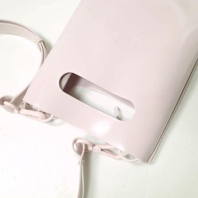 新品 nana-nana ナナナナ A5 PVC ポリ塩化ビニールミニショルダーバッグ NA-032 PINK 2WAY カバン g12703 |  | 04