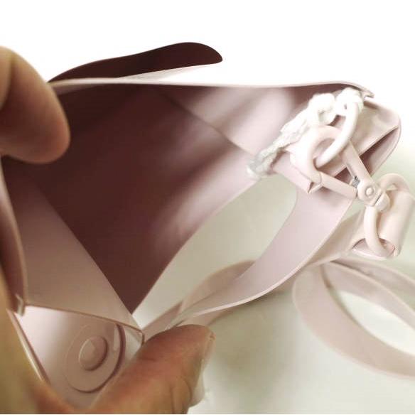 新品 nana-nana ナナナナ A5 PVC ポリ塩化ビニールミニショルダーバッグ NA-032 PINK 2WAY カバン g12703 |  | 05