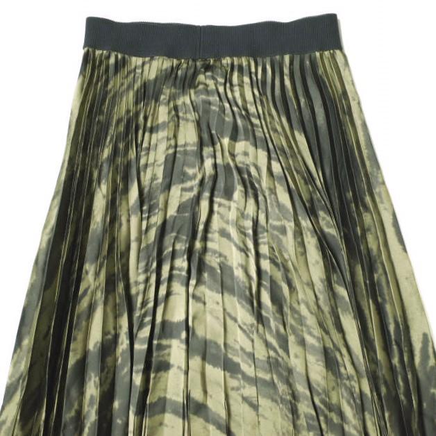 新品 Enza Costa エンザコスタ プリーツマキシスカート PTS2194 2 OLIVE 定価38,500円 イージー ロング ボトムス g12705 |  | 04