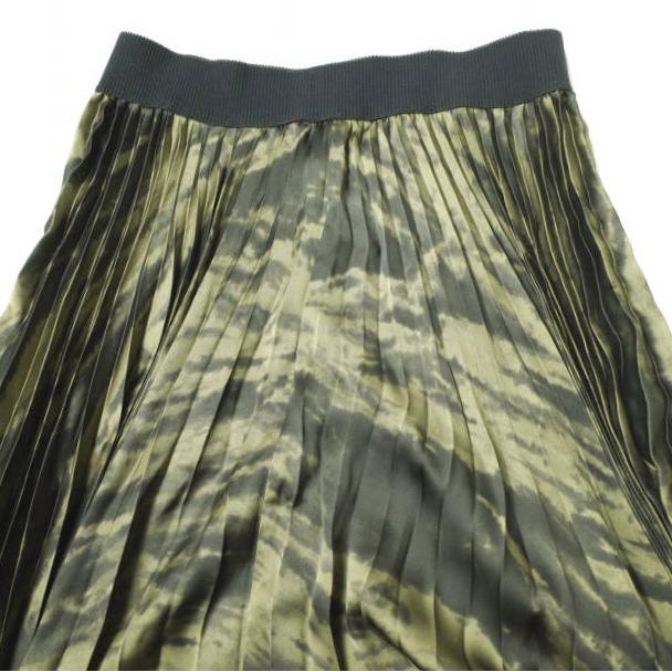 新品 Enza Costa エンザコスタ プリーツマキシスカート PTS2194 2 OLIVE 定価38,500円 イージー ロング ボトムス g12705 |  | 05