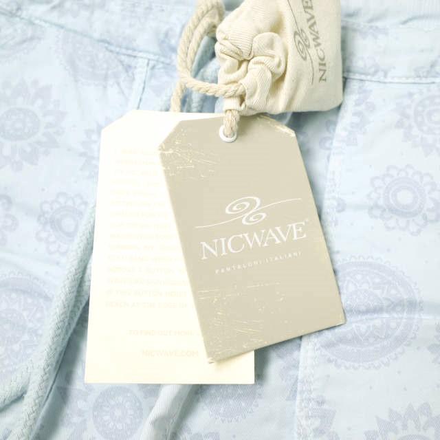 新品 NICWAVE ニックウェーブ イタリア製 JTGN59 GONNA ストレッチコットン リバーシブルミニタイトスカート 38 BLUE 定価26,400円 g12710 |  | 04