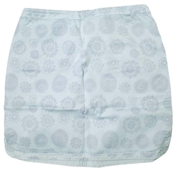 新品 NICWAVE ニックウェーブ イタリア製 JTGN59 GONNA ストレッチコットン リバーシブルミニタイトスカート 38 BLUE 定価26,400円 g12711 |  | 01