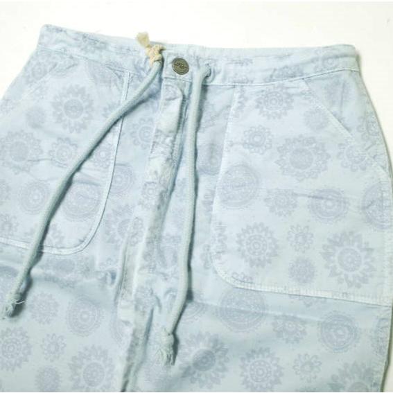 新品 NICWAVE ニックウェーブ イタリア製 JTGN59 GONNA ストレッチコットン リバーシブルミニタイトスカート 38 BLUE 定価26,400円 g12711 |  | 04