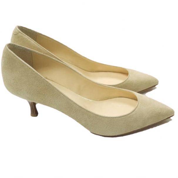 新品 ombre de peridopal オンブルドゥペリドパール ポインテッドトゥスエードヒールパンプス OM1610-063 35 1/2(22-22.5cm) BEIGE g12712 |  | 02