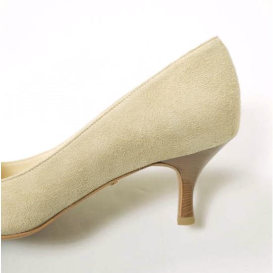 新品 ombre de peridopal オンブルドゥペリドパール ポインテッドトゥスエードヒールパンプス OM1610-063 35 1/2(22-22.5cm) BEIGE g12712 |  | 06