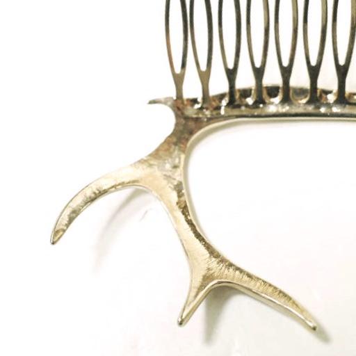 新品 PLUIE プリュイ アントラーコーム ANT-C ROSE GOLD ヘアジュエリー バレッタ 櫛 アクセサリー g12770 |  | 04