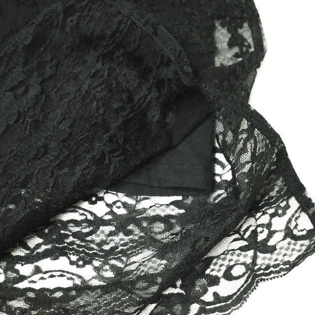 新品 QUEENE AND BELLE クイーンアンドベル VICTORIA CAMI Embroidered tulle 刺繍チュールキャミソール S BLACK レース 定価47,300円 |  | 07